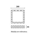 Ver imagem 3 de Plafon Shine Quadrado 280mm Acrílico Liso 18w 3 Toques - Blumenau