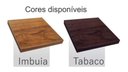 Ver imagem 2 de Luminária Plafon de Madeira Quadrado Sobrepor 30cm - Tabaco - 3044