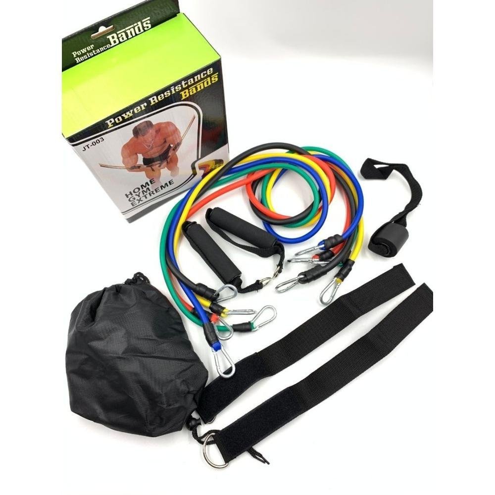 Power Resistance Bands Home Gym Extreme Elástico Treinamento - 2