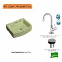 Ver imagem 3 de Kit Cuba Rt41 com Torneira 1198 Metal e Válvula Click 1 Polegada B Compace