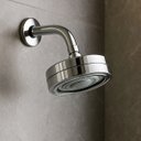 Ver imagem 2 de Ducha Chuveiro Redondo de Abs com Sistema Autolimpante - Cromado - Dp4720p Drop Metais