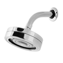 Ver imagem 1 de Ducha Chuveiro Redondo de Abs com Sistema Autolimpante - Cromado - Dp4720p Drop Metais