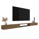 Ver imagem 2 de Rack Suspenso 2 Portas em MDF para TV até 85 Polegadas Cedro Yescasa