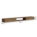 Ver imagem 3 de Rack Suspenso 2 Portas em MDF para TV até 85 Polegadas Cedro Yescasa