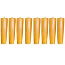 Ver imagem 1 de Kit 08 Pés Palito Madeira 15 Cm Rosqueável P02 Móveis Poltrona Puff Mesa - Inoviza