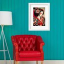 Ver imagem 2 de Quadro Japonês Gueixa - 60x48cm:madeira Preta