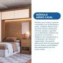 Ver imagem 7 de Armário Aéreo Modulado Casal 2 Portas Infinity Marrom/Cedro/Blush
