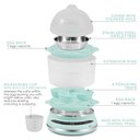 Ver imagem 3 de Elite Gourmet Egc314m Cozedor de Ovos Elétrico 14 Ovos Mint