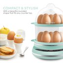 Ver imagem 4 de Elite Gourmet Egc314m Cozedor de Ovos Elétrico 14 Ovos Mint