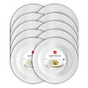 Ver imagem 2 de CONJ 10 PRATO Para MASSAS 29,5 cm GRANGUSTO Bormioli Rocco OPAL GLASS Grangusto Massa