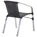 Ver imagem 5 de Kit 4 Cadeiras Floripa e Mesa Tampo Tramado Alumínio Piscina Jardim Área