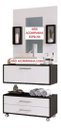 Ver imagem 5 de Conjunto Armario Gabinete Banheiro com Balcao 80cm Preto Class 900