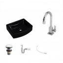 Ver imagem 2 de Kit Cuba Rt41 com Torneira Luxo 1195 Metal e Válvula Click 1 Polegada G e Sifão Pvc e Flexível Compa