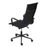 Cadeira de Escritório Madrid Alta - Preto Abra Casa - 3