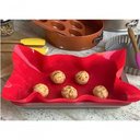 Ver imagem 3 de Folha de Silicone para Assar Vermelha 43x28 Cm - Mimo Style - Sn19062