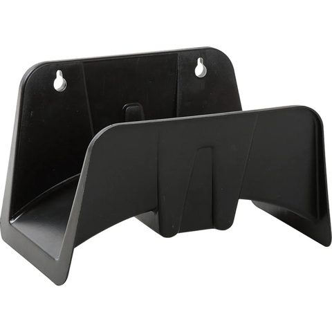 Kit 12 Unidades Suporte para Mangueira de Pvc – Organizador de Parede – Preto – Jardim e Garagem