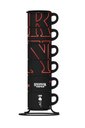 Ver imagem 1 de Conjunto 6 Xicaras 80ml com Suporte Stranger Things - Bialetti