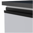 Ver imagem 6 de Gabinete Aço Pia 1,50 Gaia Flat Cozinha Preto Cozimax