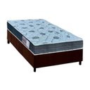 Ver imagem 1 de Cama Box Solteiro: Colchão Ortopédico Orthoflex D45/ep Anatômico Cecina + Base Brown(88x188)