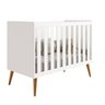 Berço Americano Mini Cama Branco Fosco Isis - 1