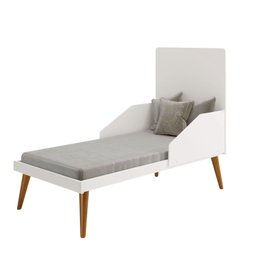 Berço Americano Mini Cama Branco Fosco Isis - 3