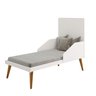 Berço Americano Mini Cama Branco Fosco Isis - 3