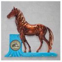 Ver imagem 1 de Porta Chaves Cavalo Crioulo Brasão 33cm