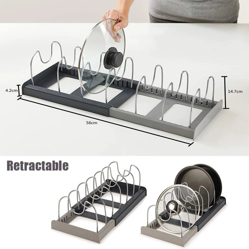 Divisória para Panela Potes Organizador para Cozinha - 5