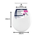 Ver imagem 2 de Assento Almofadado Classico Branco Primafer - Atlas