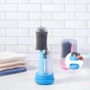 Ver imagem 2 de Kit Escova de Limpeza 4 em 1 Mamadeira Copo Garrafa Bebe Criança Bolsa Mala Higiene Passeio Viagem L