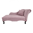 Ver imagem 1 de Recamier Divã Sofá Olivia Psicologia Consultório Suede Rosê - LM DECOR