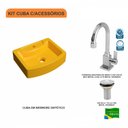Ver imagem 3 de Kit Cuba Rt41 com Torneira Luxo 1195 e Válvula 1 Polegada Compace