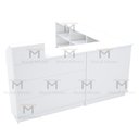 Ver imagem 4 de BALCÃO CAIXA LOJA 100% MDF M310.B (LOJA, COMÉRICO) MUNDI MOVEIS