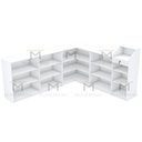 Ver imagem 3 de BALCÃO CAIXA LOJA 100% MDF M310.B (LOJA, COMÉRICO) MUNDI MOVEIS