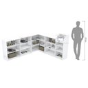 Ver mais imagens de BALCÃO CAIXA LOJA 100% MDF M310.B (LOJA, COMÉRICO) MUNDI MOVEIS