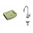 Ver imagem 2 de Kit Cuba Rt41 com Torneira Luxo 1195 e Válvula 1 Polegada Compace