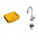 Ver imagem 2 de Kit Cuba Rt41 com Torneira Luxo 1195 e Válvula Click 1 Polegada B Compace