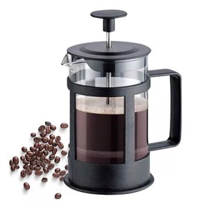 Cafeteira Prensa Francesa de Vidro 600ml – Design Elegante e Preparos Perfeitos para Café e Chá
