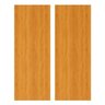 Kit 2 Folhas de Porta Madeira Lisa 210x80cm Espessura 3,5cm Valuchi - 1