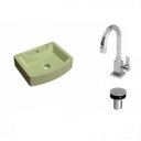 Ver imagem 2 de Kit Cuba Rt41 com Torneira Luxo 1195 e Válvula Click 1 Polegada B Compace