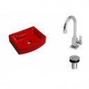 Ver imagem 2 de Kit Cuba Rt41 com Torneira Luxo 1195 e Válvula Click 1 Polegada B Compace