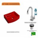Ver imagem 3 de Kit Cuba Rt41 com Torneira Luxo 1195 e Válvula Click 1 Polegada B Compace