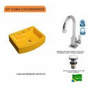 Ver imagem 3 de Kit Cuba Rt41 com Torneira Luxo 1195 e Válvula Click 1 Polegada G Compace