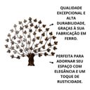 Ver imagem 3 de Árvore Decorativa Folha de Uva Envelhecida em Ferro:envelhecido