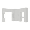Ver imagem 2 de Guarda Roupa Planejado 13 Portas 1 Gaveta 8 Peças Hera CabeCasa MadeiraOriginals Algodão