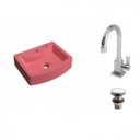 Ver imagem 2 de Kit Cuba Rt41 com Torneira Luxo 1195 e Válvula Click 1 Polegada e Meia Compace