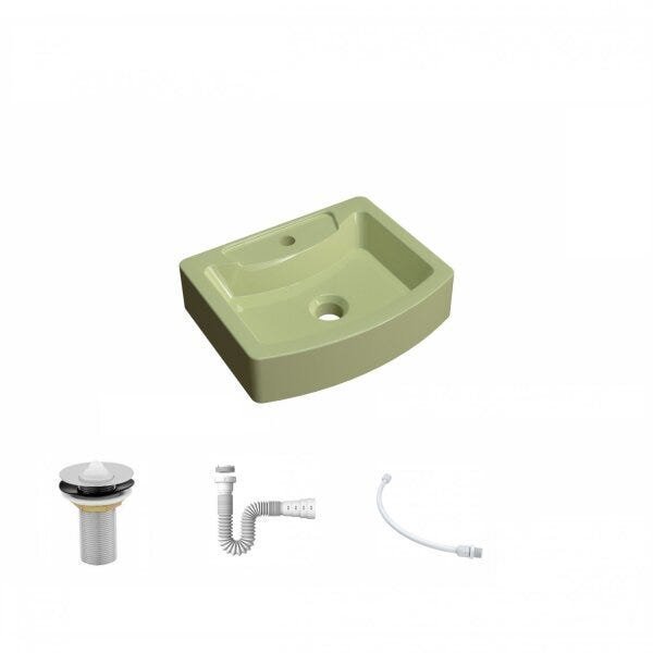 Kit Cuba RT41 com Válvula 1 Polegada e Sifão Pvc e Flexível Compace - 2
