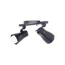 Ver imagem 1 de Spot Trilho Triplo Alpha 3 Sobrepor Direcionável E27 Preto