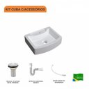 Ver imagem 3 de Kit Cuba Rt41 com Válvula 1 Polegada e Sifão Pvc e Flexível Compace