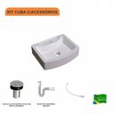 Ver imagem 3 de Kit Cuba Rt41 com Válvula Click 1 Polegada B e Sifão Pvc e Flexível Compace